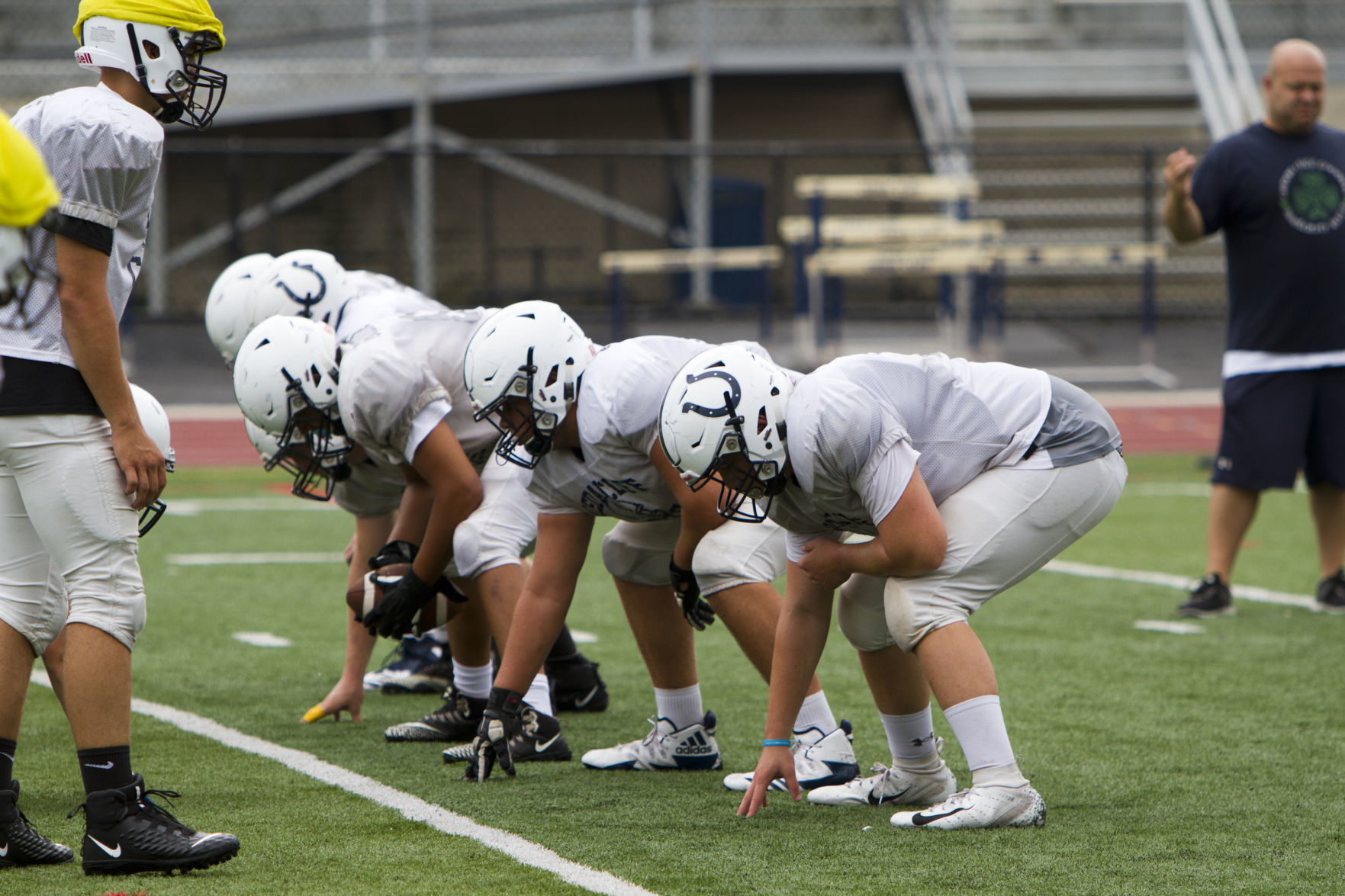 Cedar Cliff football practice
